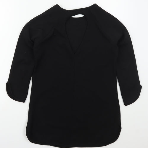 Pink Apple Girls Black  Polyester Pullover Sweatshirt Size 11-12 Years  Pullover - The Perfect Outfit