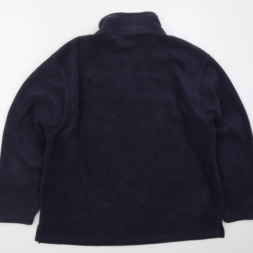 West Rock Mens Blue   Jacket  Size L  Zip