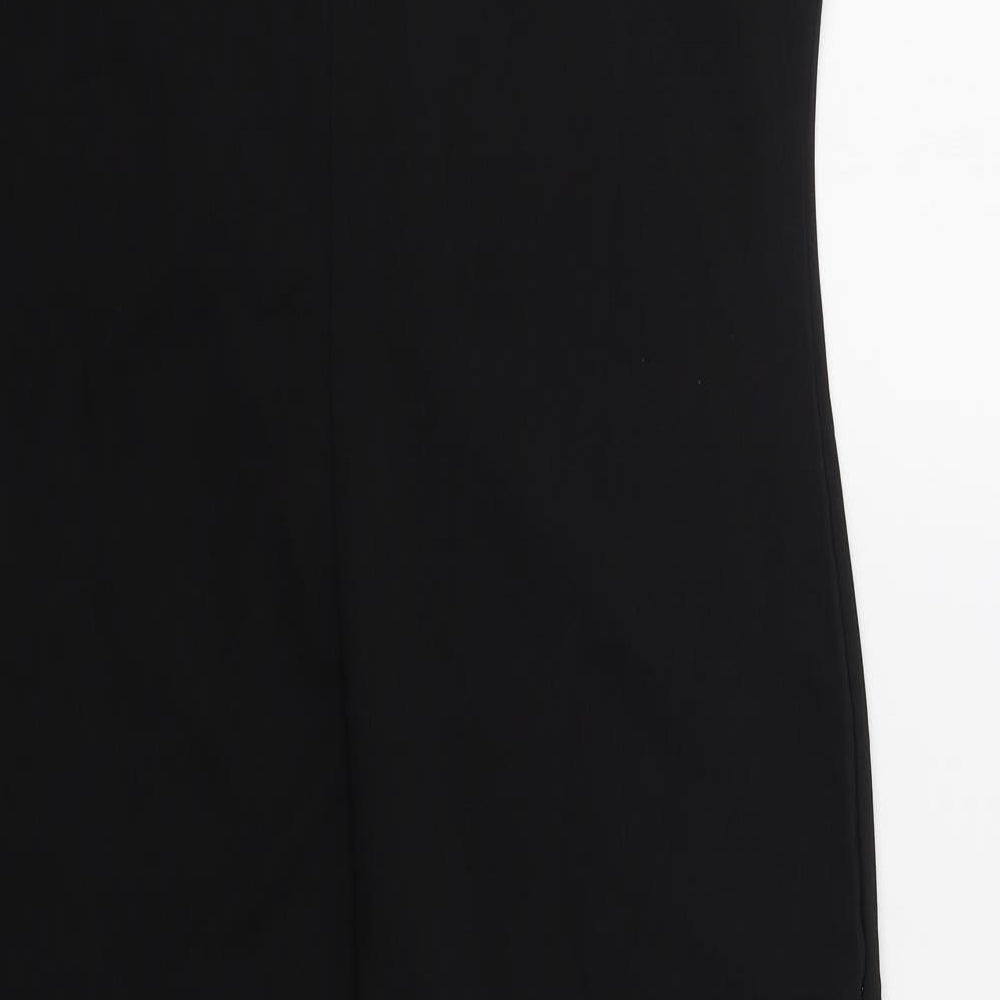 SheIn Womens Black  Polyester Fit & Flare  Size XL  Crew Neck Pullover