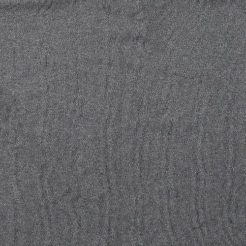 H&M Womens Grey High Neck  Viscose Pullover Jumper Size M