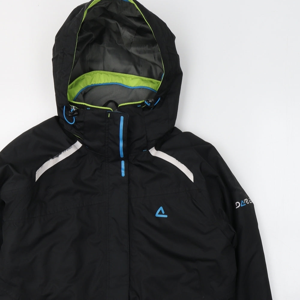 Dare 2B Womens Black   Windbreaker Coat Size 12  Zip