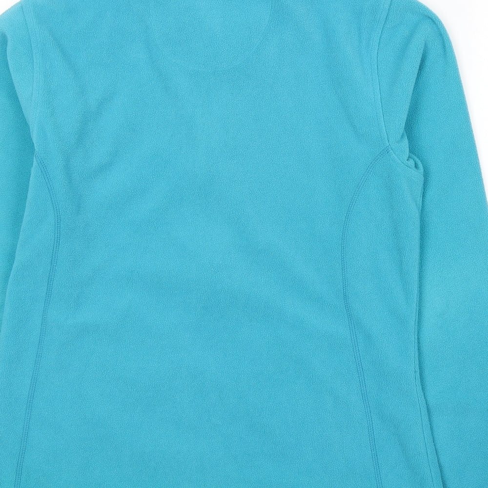 Regatta Womens Blue  Polyester Full Zip Sweatshirt Size 12  Zip