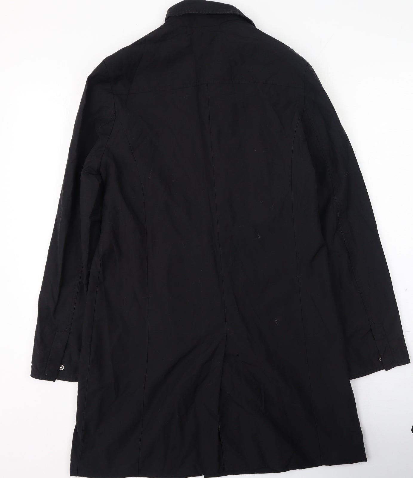 Miss Selfridge Womens Black   Rain Coat Coat Size 12
