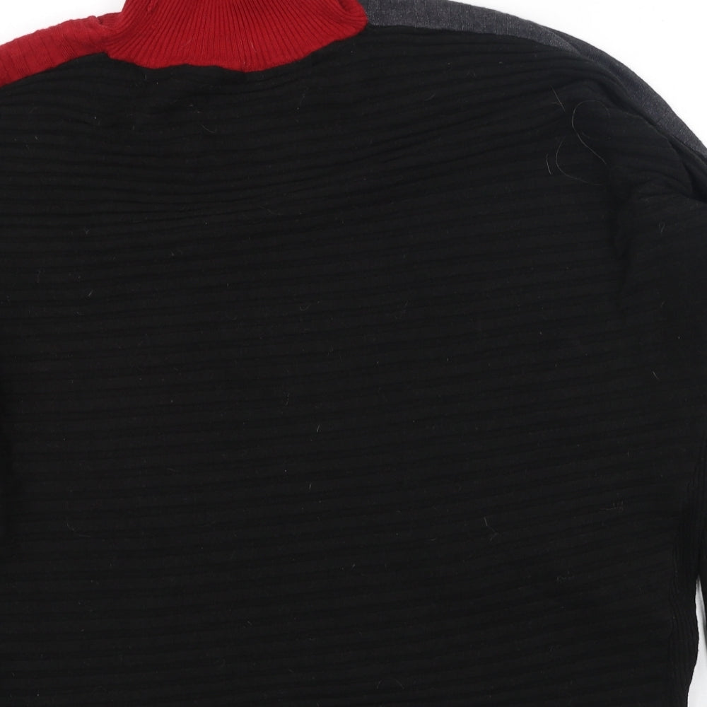 Select Womens Multicoloured High Neck  Viscose Pullover Jumper Size 18