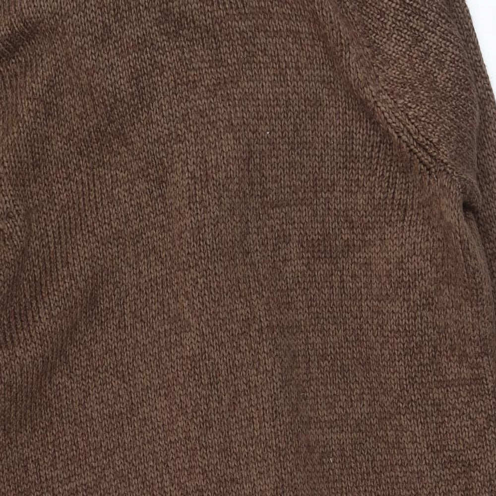 essence Womens Brown   Trench Coat Coatigan Size 20