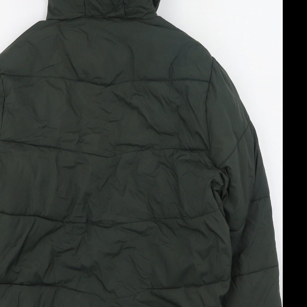 Very  Boys Green   Puffer Jacket Coat Size 13 Years