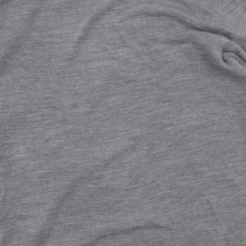 Primark Womens Grey  Acrylic Pullover Sweatshirt Size S