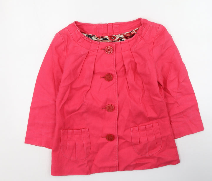 Per Una` Womens Pink   Jacket  Size 10
