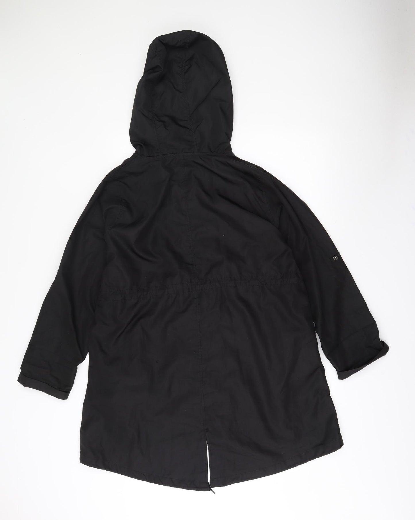 Denim & Co. Womens Black   Jacket  Size M  Zip