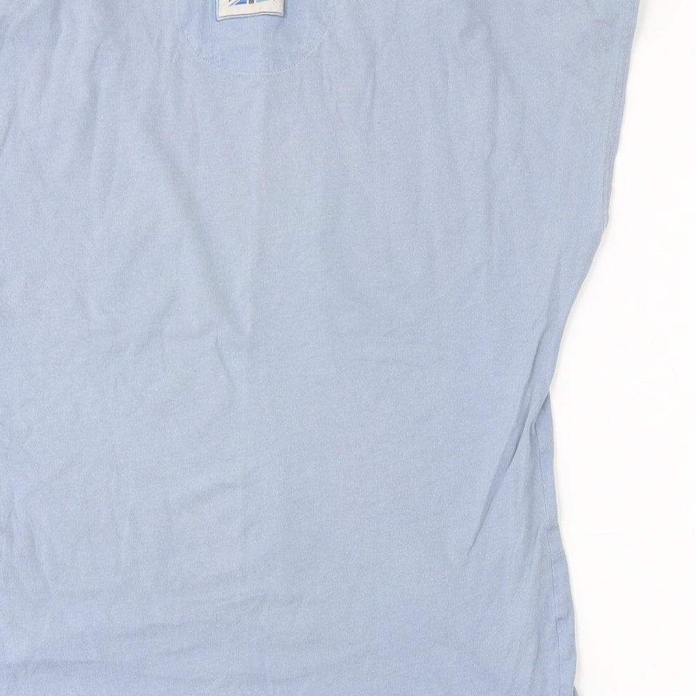 Team GB Womens Blue  100% Cotton Basic T-Shirt Size 8 Round Neck  - Team GB
