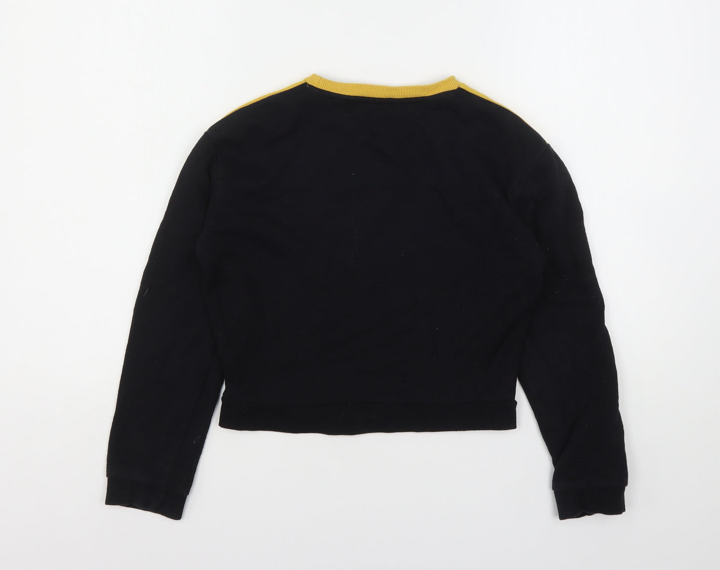 PEP&CO Girls Multicoloured Colourblock Cotton Pullover Sweatshirt Size 10-11 Years