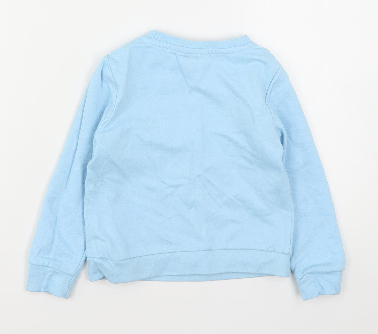 Pep&Co Boys Blue  Cotton Pullover Sweatshirt Size 4-5 Years   - Minnie Mouse