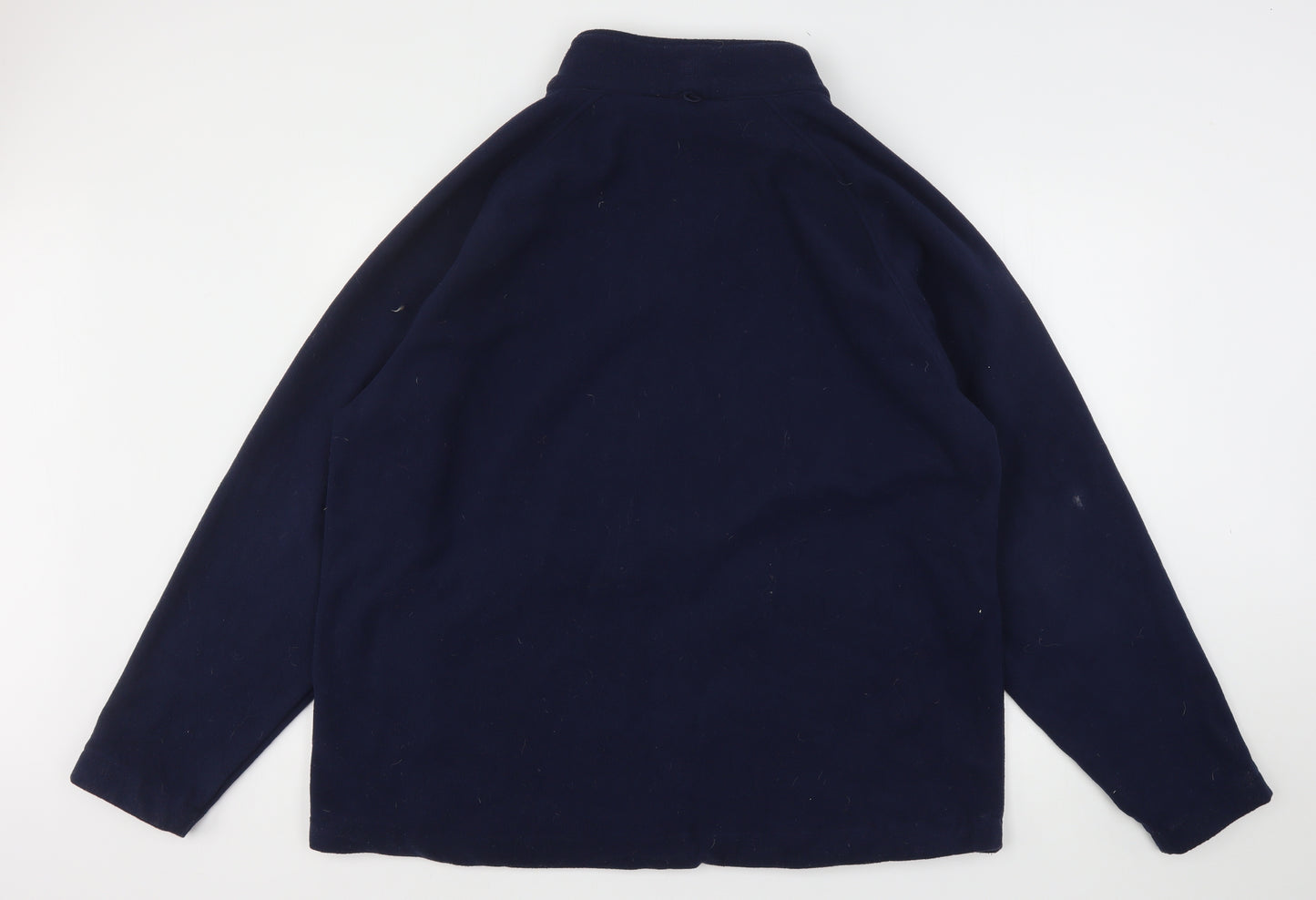 Hi Gear Mens Blue  Polyester Full Zip Sweatshirt Size 3XL