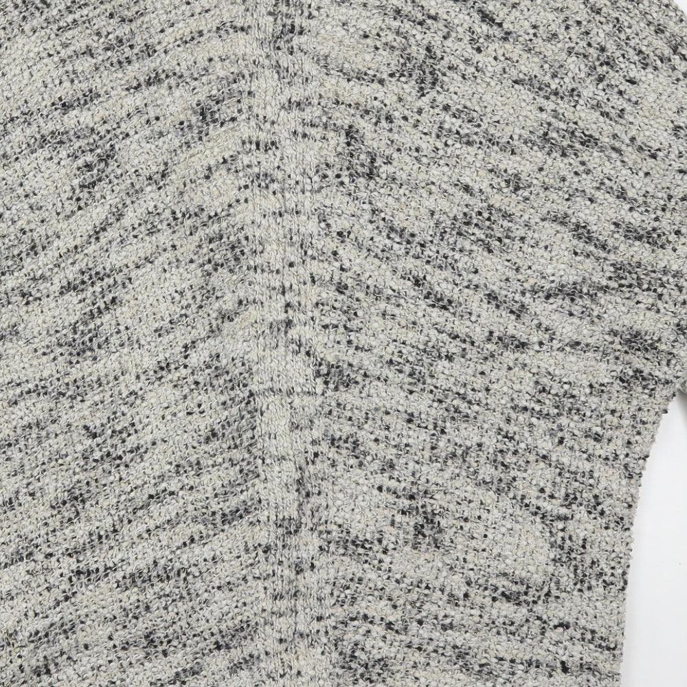Atmosphere Womens Beige V-Neck  Polyester Cardigan Jumper Size 6