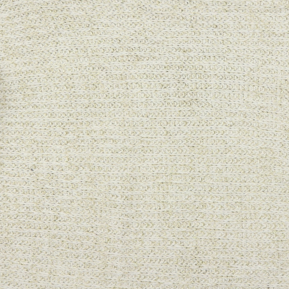 TU Womens Beige High Neck  Acrylic Pullover Jumper Size 16