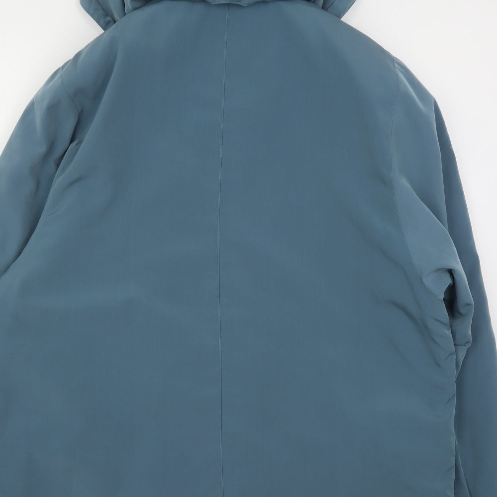 EWM Womens Green   Overcoat Coat Size 16