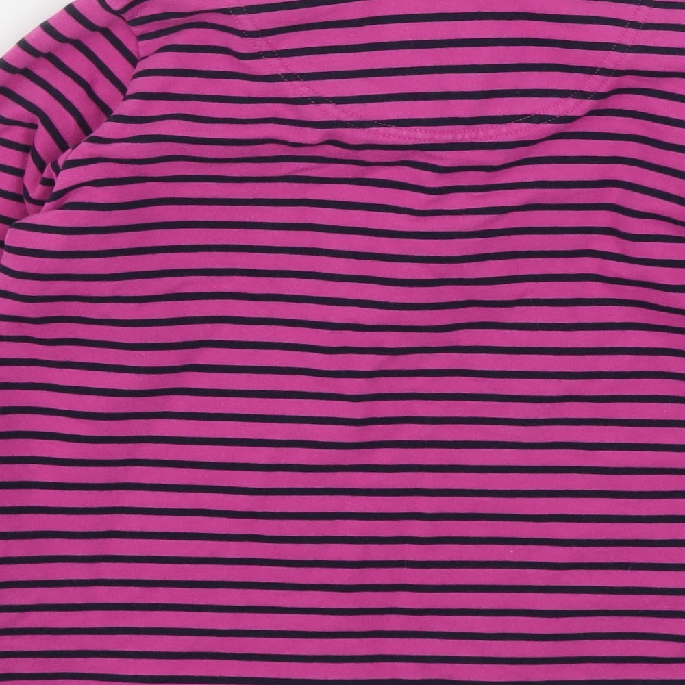 Joules  Girls Multicoloured Striped Cotton Pullover Sweatshirt Size 8 Years