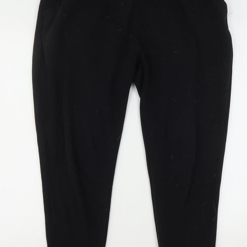 Atmosphere Womens Black  Polyester Sweatpants Trousers Size 16 L28 in Regular Drawstring
