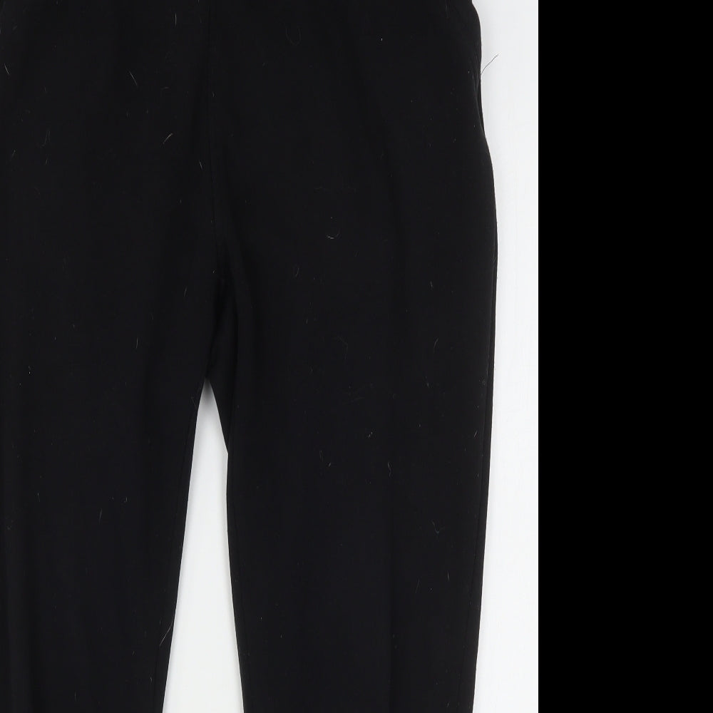 Atmosphere Womens Black  Polyester Sweatpants Trousers Size 16 L28 in Regular Drawstring