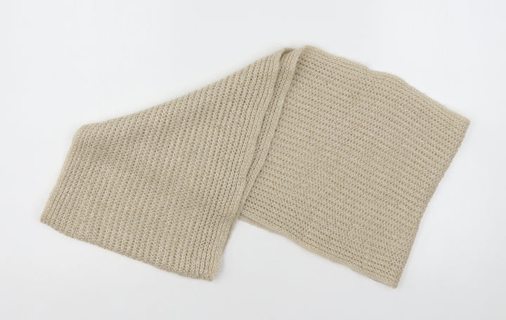 Preworn Womens Beige Polyester Shawl/Wrap