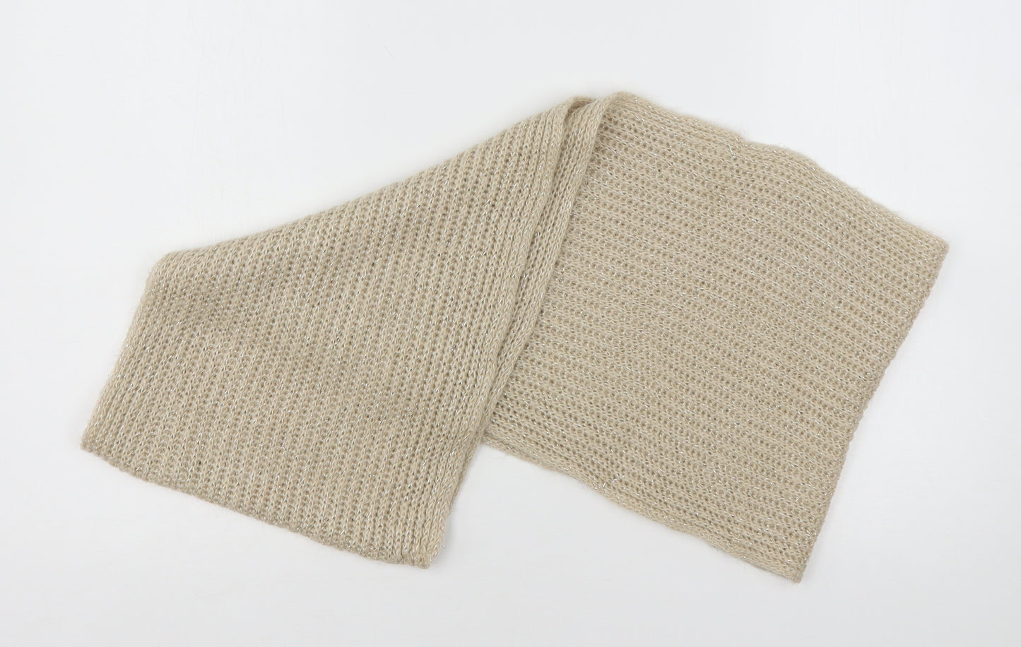 Preworn Womens Beige  Polyester  Shawl/Wrap