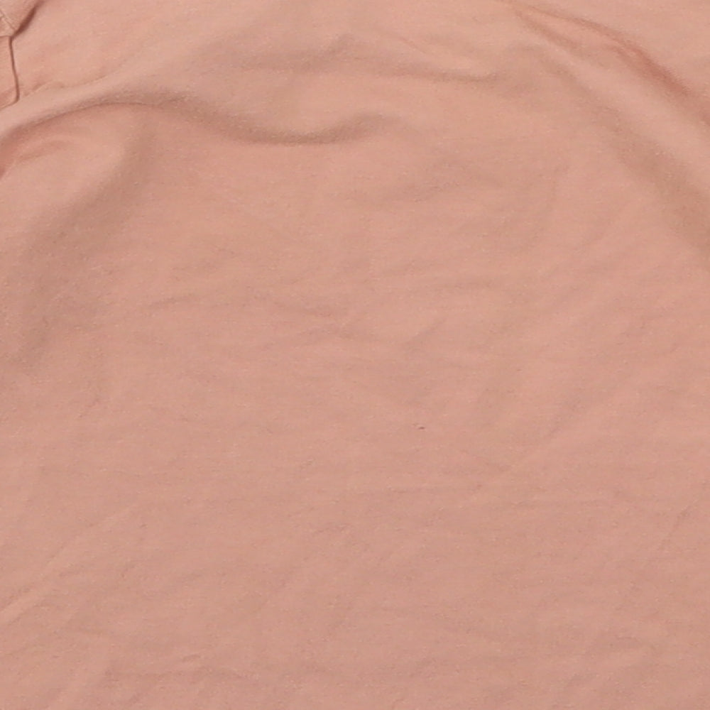 George Girls Pink  Cotton Basic T-Shirt Size 18-24 Months Round Neck  - Perfect Little Sister