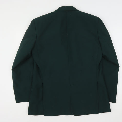 Brook Taverner Womens Green  Polyester Jacket Suit Jacket Size M