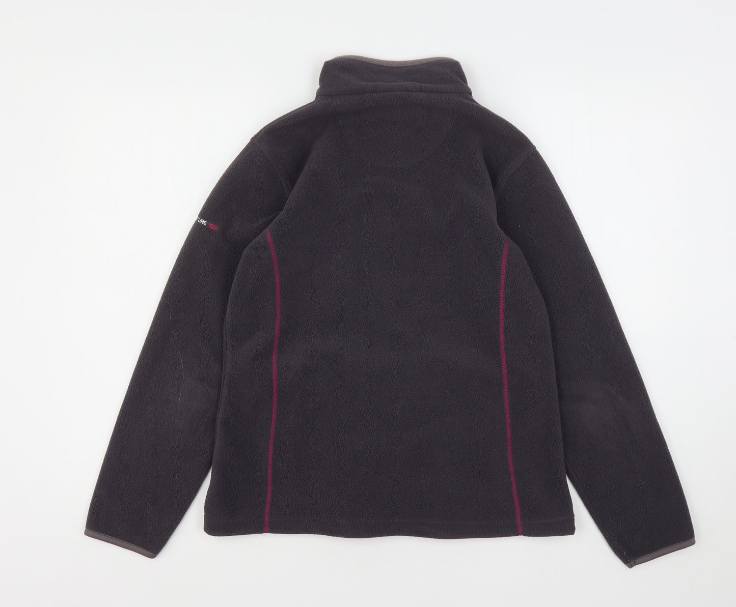 Regatta Womens Grey  Polyester Full Zip Sweatshirt Size 10