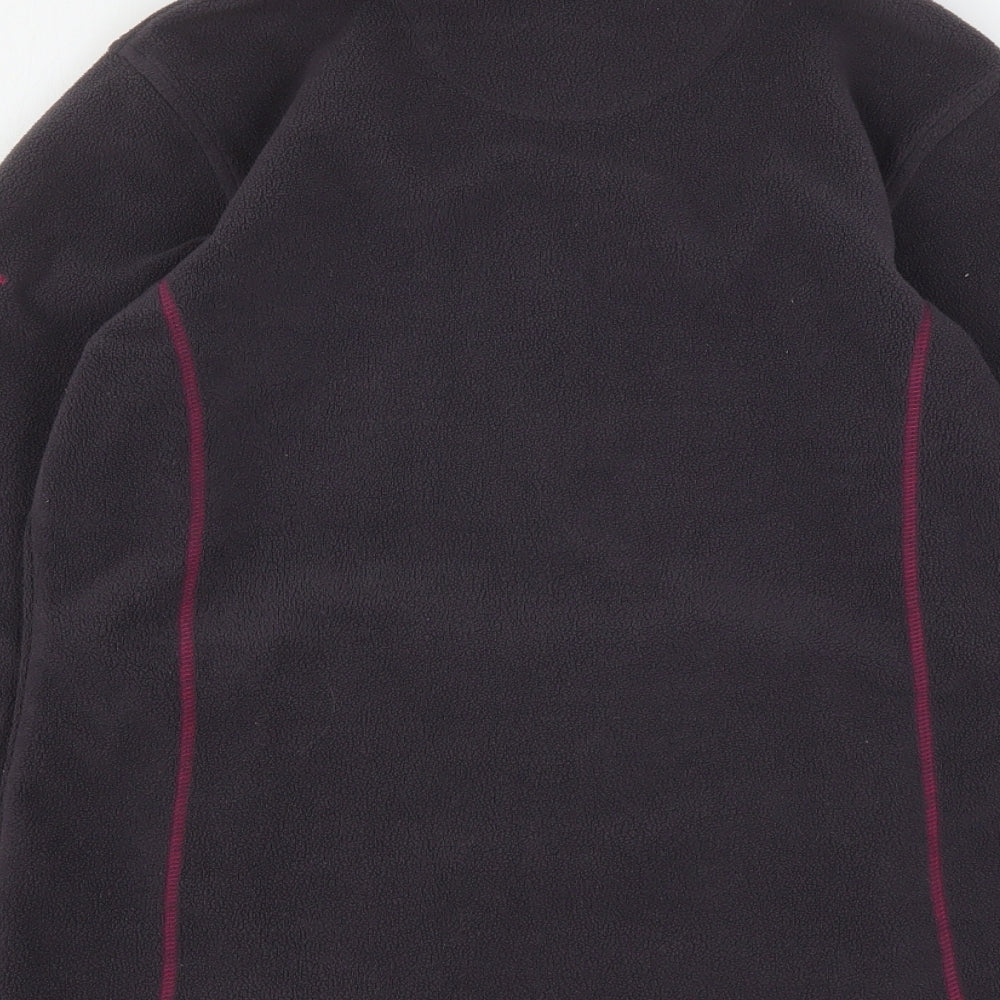 Regatta Womens Grey  Polyester Full Zip Sweatshirt Size 10