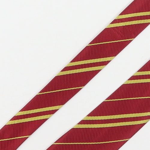 Preworn Mens Multicoloured Striped Polyester Pointed Tie One Size