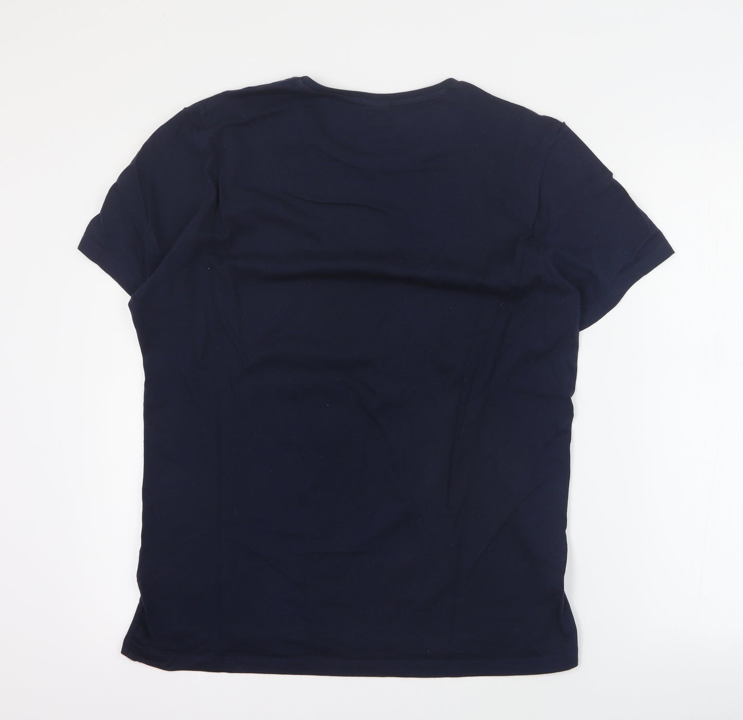 Lucas Film Mens Blue  Cotton  T-Shirt Size S Crew Neck  - Star Wars