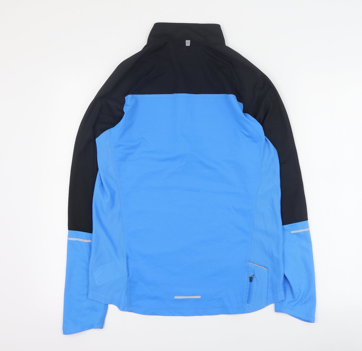 Nike Mens Blue  Polyester Pullover Sweatshirt Size S