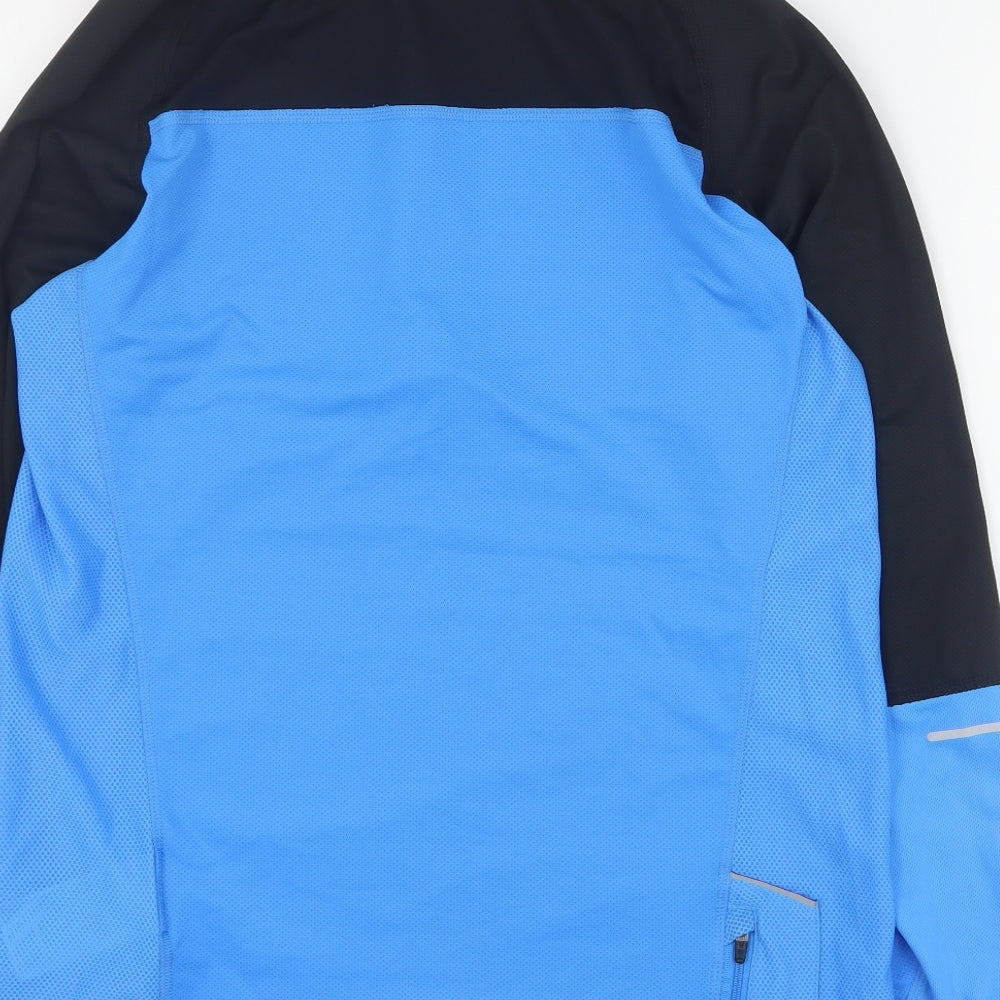 Nike Mens Blue  Polyester Pullover Sweatshirt Size S