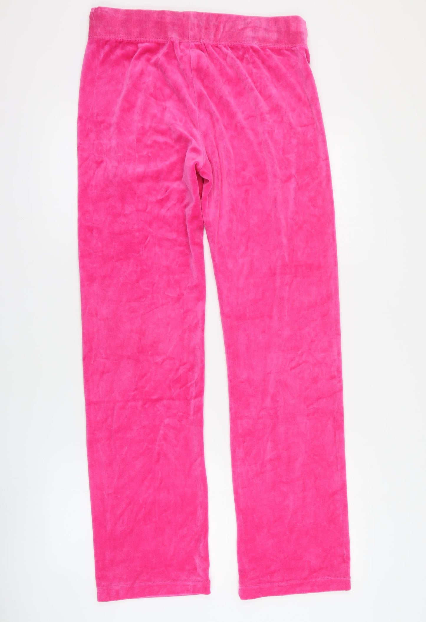 Tapout Womens Pink  Cotton Jogger Trousers Size 14 L30 in Regular Drawstring