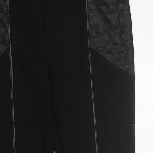 NAF NAF Womens Black  Viscose Capri Leggings Size M L26 in
