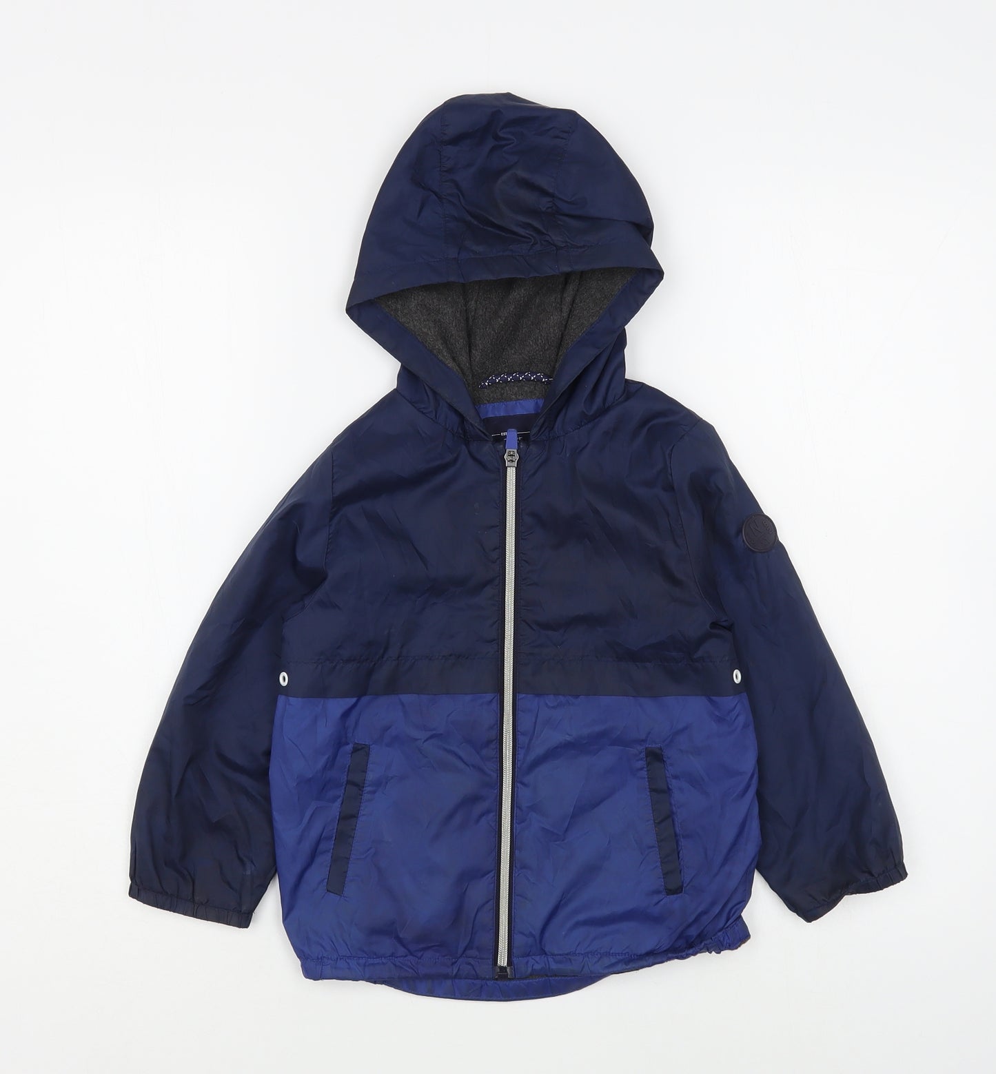 NEXT Boys Blue   Rain Coat Coat Size 3-4 Years  Zip