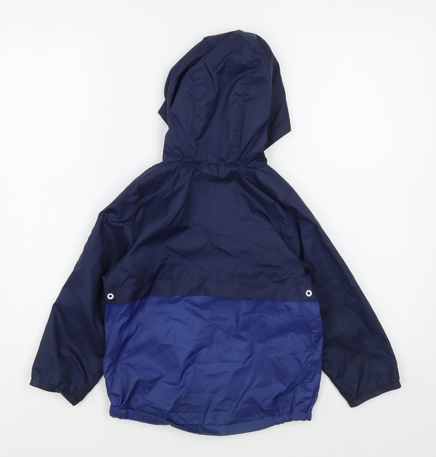 NEXT Boys Blue   Rain Coat Coat Size 3-4 Years  Zip