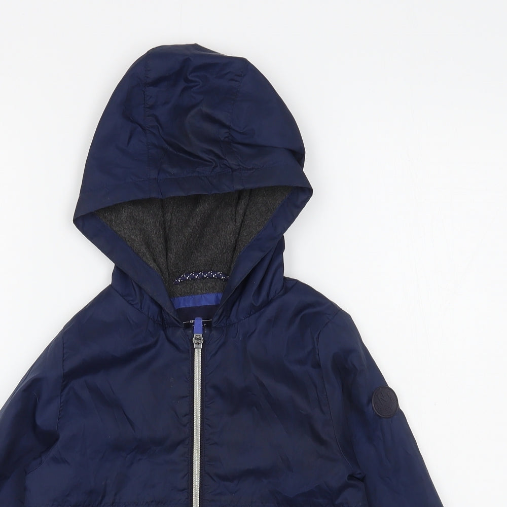 NEXT Boys Blue   Rain Coat Coat Size 3-4 Years  Zip