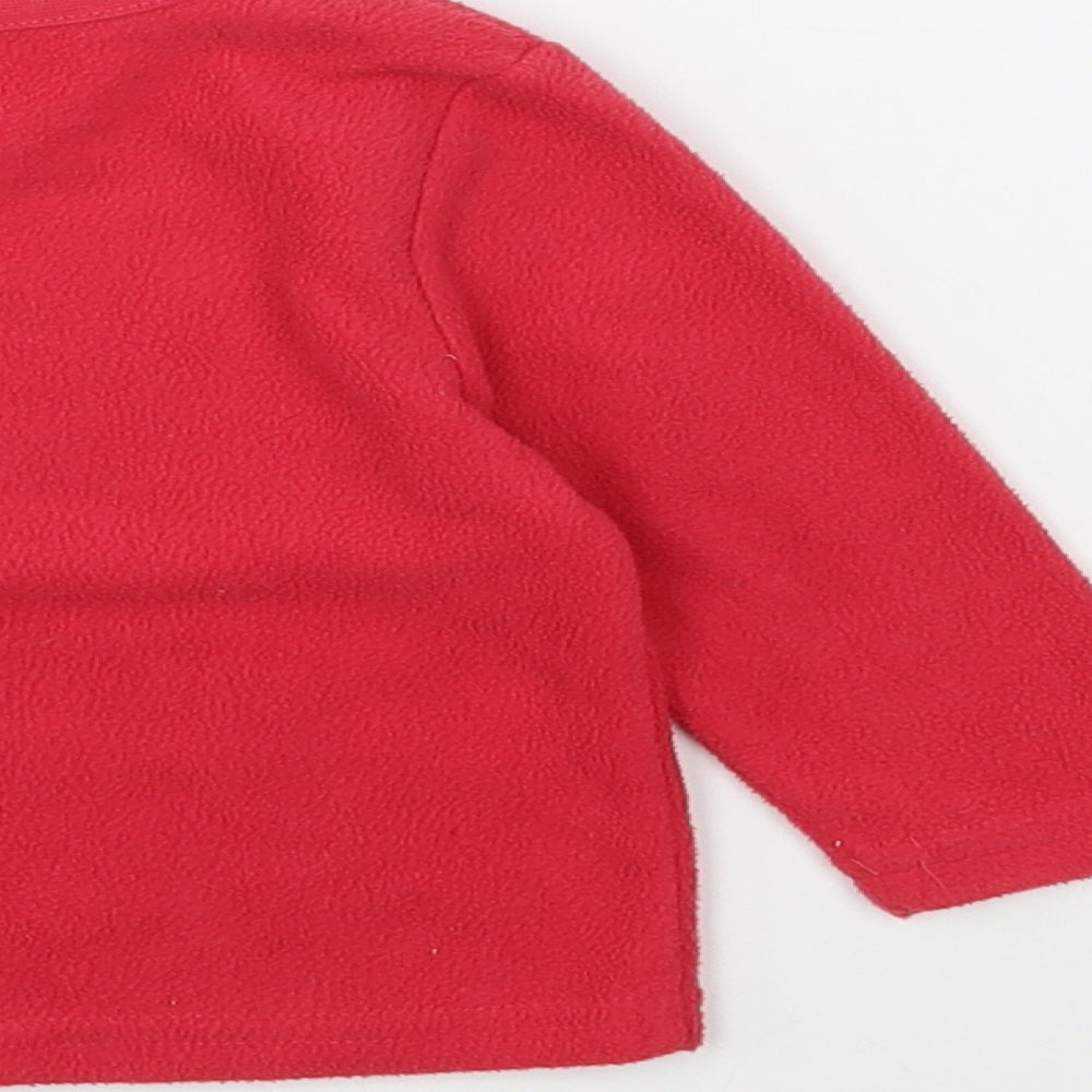 Primark Baby Red Geometric Polyester  Pyjama Pants Size 9-12 Months  Pullover