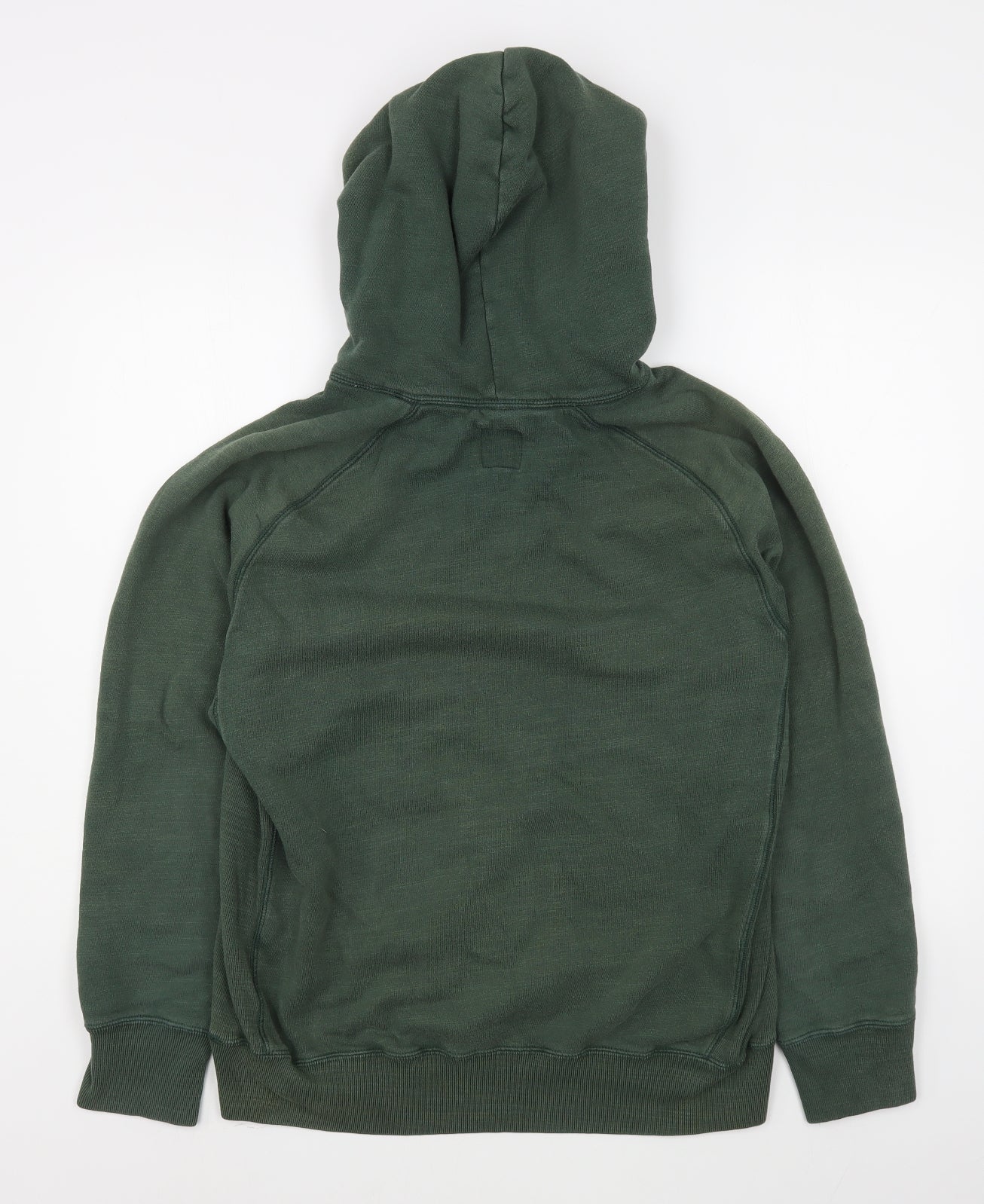 Jack Wills Mens Green  Cotton Pullover Hoodie Size M