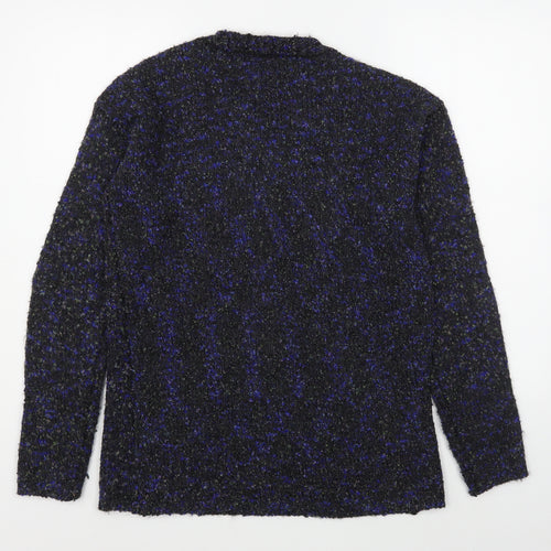 SHCollection Mens Multicoloured Round Neck  Acrylic Pullover Jumper Size M