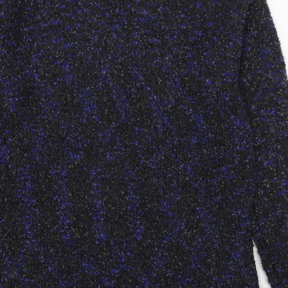 SHCollection Mens Multicoloured Round Neck  Acrylic Pullover Jumper Size M