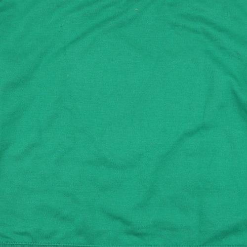 M&Co Womens Green  Polyester Pullover Sweatshirt Size 14  Pullover - Love