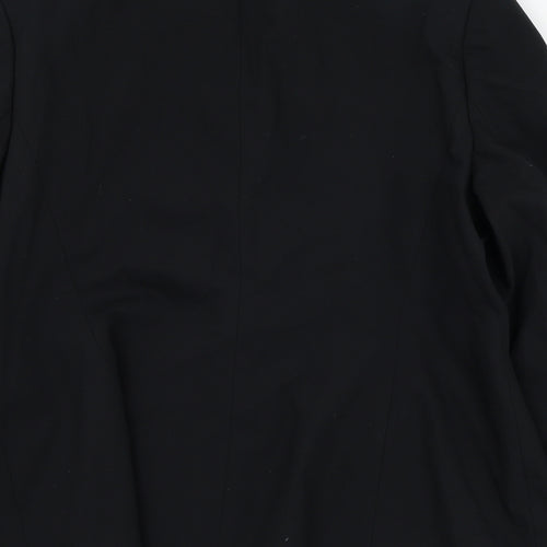 NEXT Womens Black   Jacket Blazer Size 12  Button