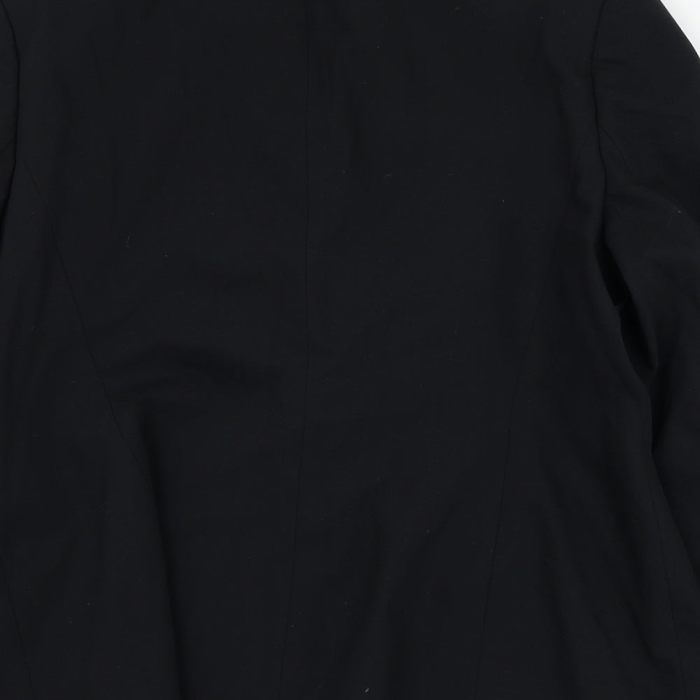 NEXT Womens Black   Jacket Blazer Size 12  Button