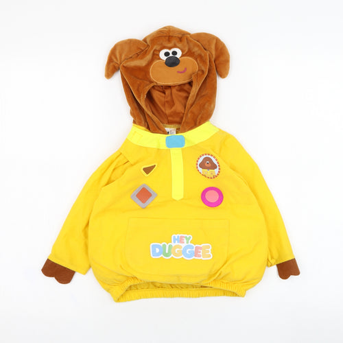 George Boys Yellow  Polyester Pullover Hoodie Size 2-3 Years  Pullover - Hey Duggee, Costume