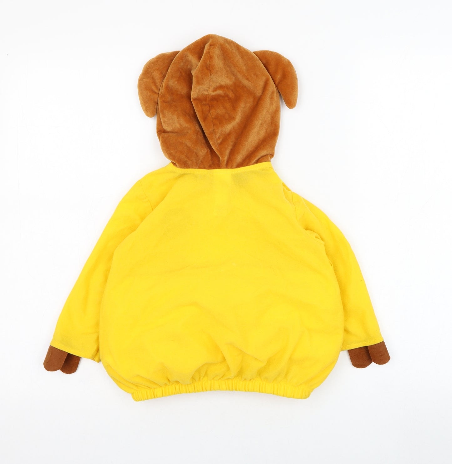 George Boys Yellow  Polyester Pullover Hoodie Size 2-3 Years  Pullover - Hey Duggee, Costume