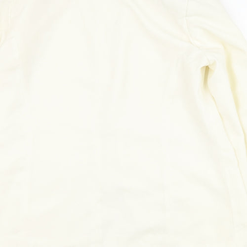 H&M Womens Ivory   Jacket Blazer Size 10