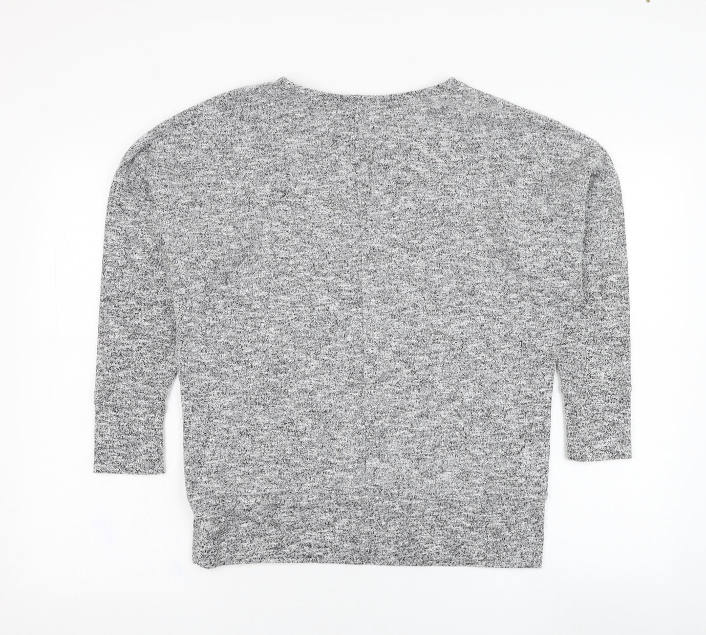 Dorothy Perkins Womens Grey  Polyester Pullover Sweatshirt Size 8  Pullover
