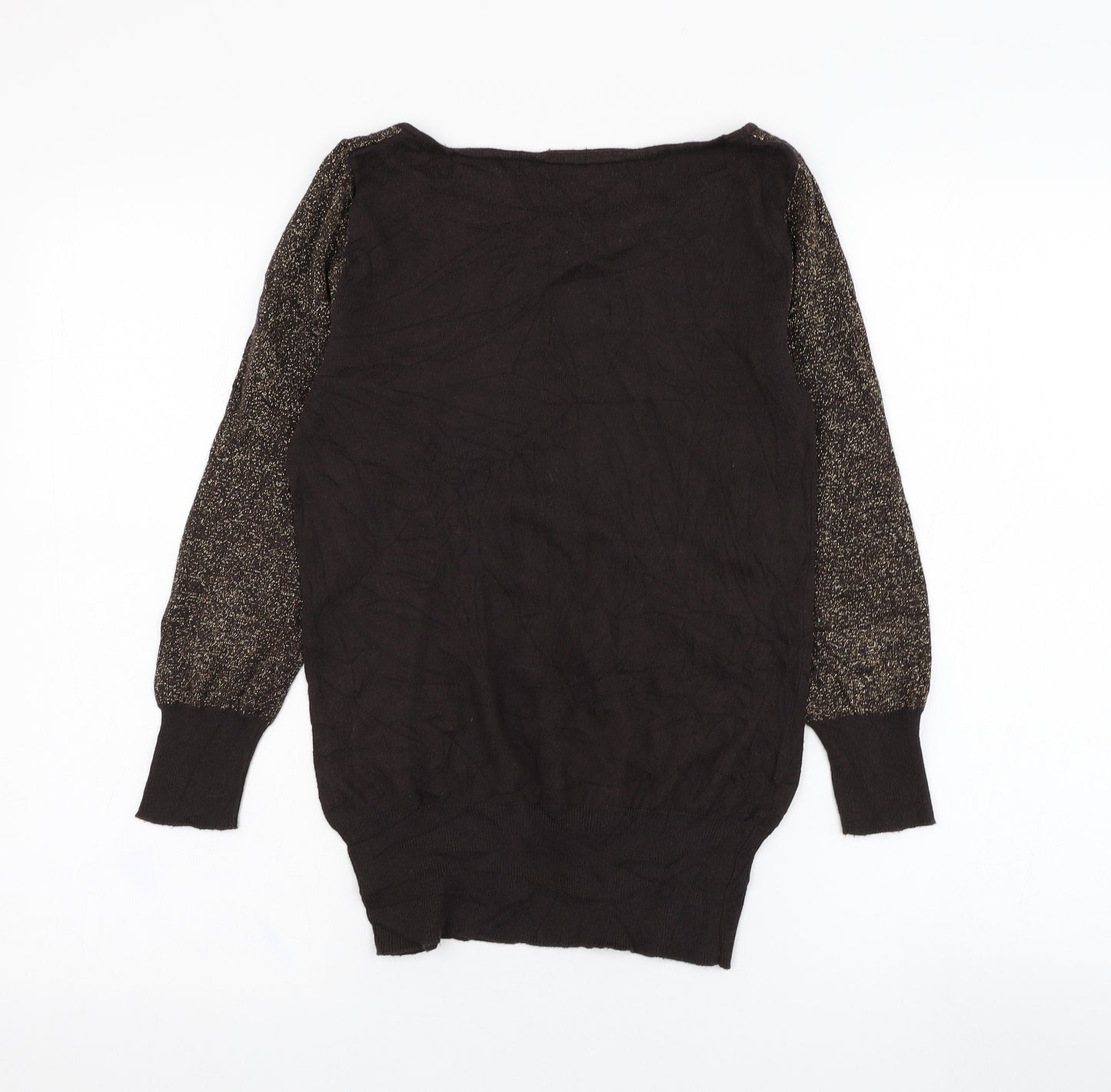 NEXT Womens Brown  Polyester Pullover Sweatshirt Size 8  Pullover